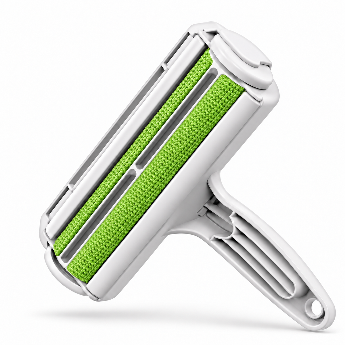 PawRollers Pro reusable pet hair roller in green